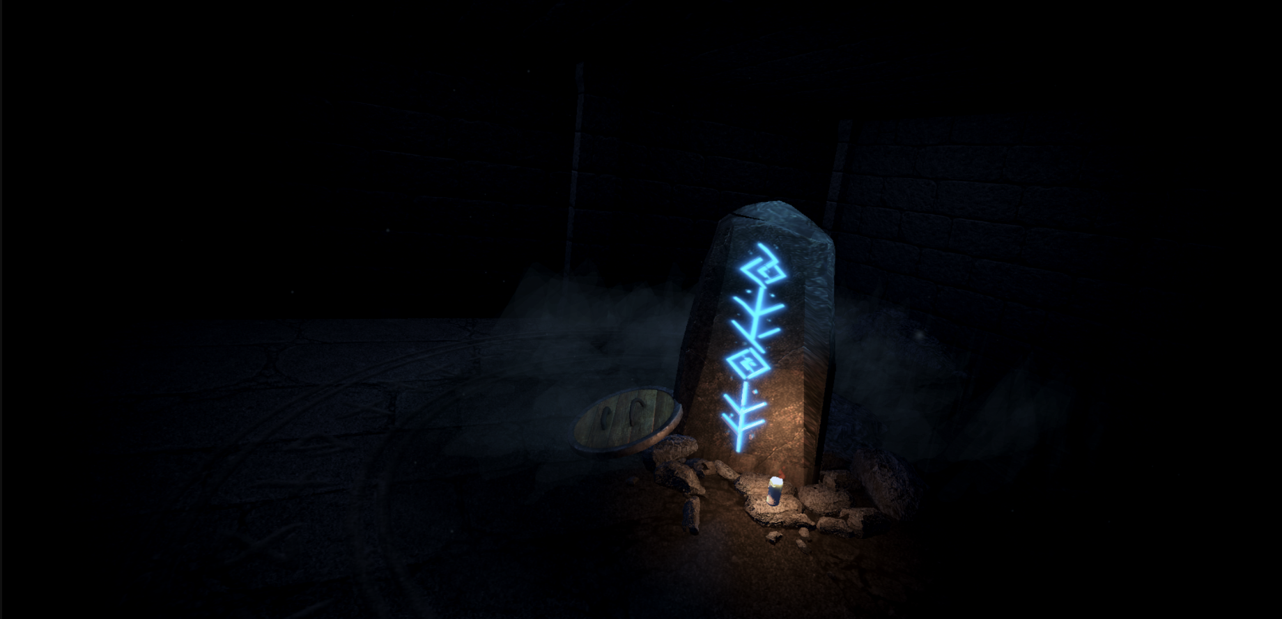 Rune stone in Halls of Jötunn